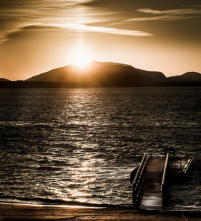 The Dock at Sunrise