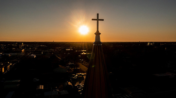 Sunset Steeple- Norman, Oklahoma